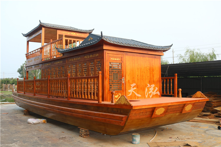 雙層畫(huà)舫船th002