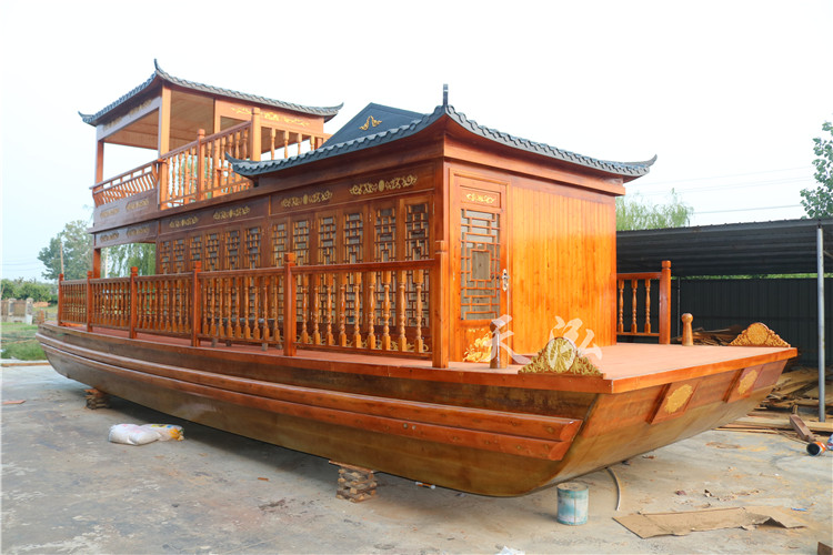雙層畫(huà)舫船th002