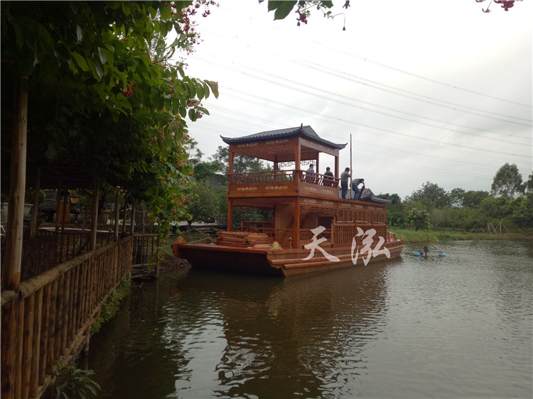 雙層畫(huà)舫船th002